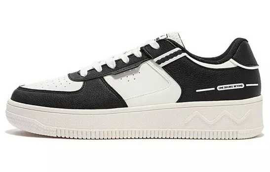 Кеды мужские, обувь для скейтбординга низкая черный/белый 361°