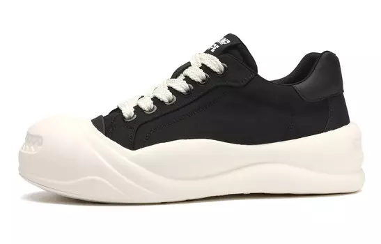 Кеды мужские, обувь для скейтбординга низкая черный/белый Trumppipe