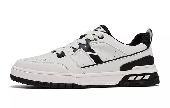 Кеды мужские, обувь для скейтбординга низкая черный/белый Trumppipe