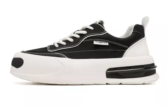 Кеды мужские, обувь для скейтбординга низкая черный Trumppipe