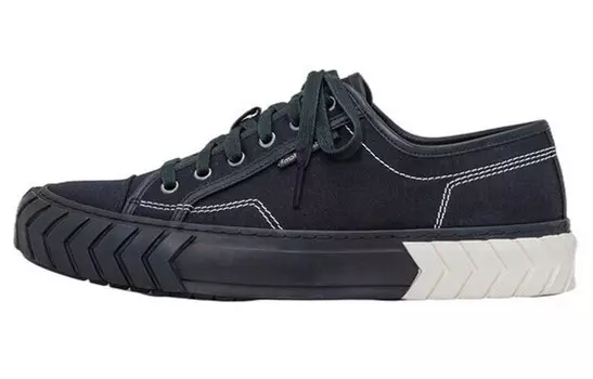 Кеды мужские, обувь для скейтбординга низкая черный/белый Both