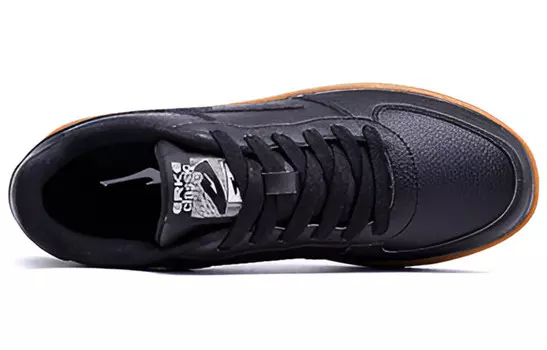 Кеды мужские, обувь для скейтбординга низкая черный/коричневый Erke