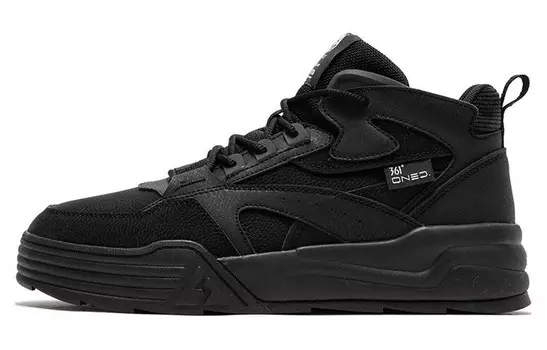 Кеды мужские, обувь для скейтбординга низкая черный 361°