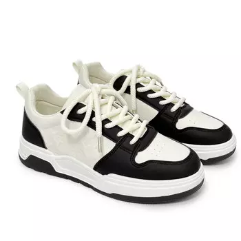 Кеды мужские, обувь для скейтбординга низкая черный Slnu3