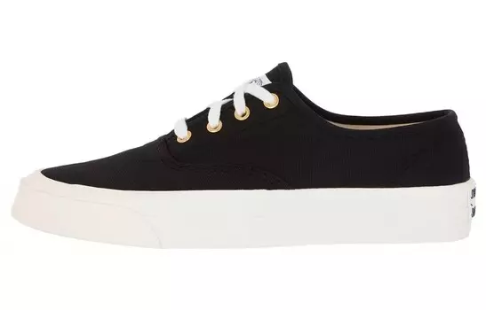 Кеды мужские, обувь для скейтбординга низкая черный Maison Kitsune