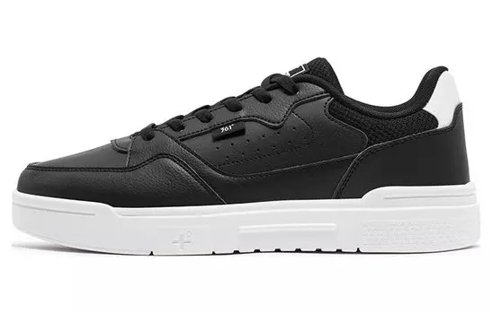 Кеды мужские, обувь для скейтбординга низкая черный/белый 361°