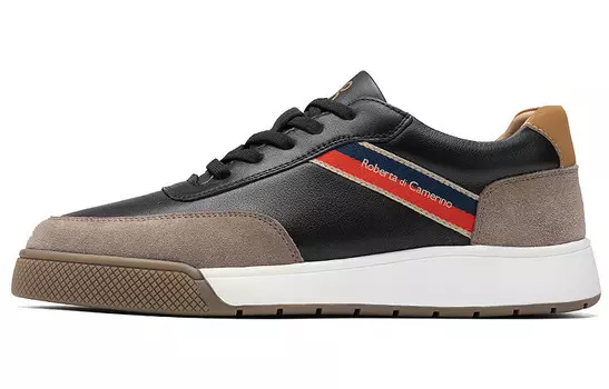 Кеды мужские, обувь для скейтбординга низкая черный Roberta Di Camerino