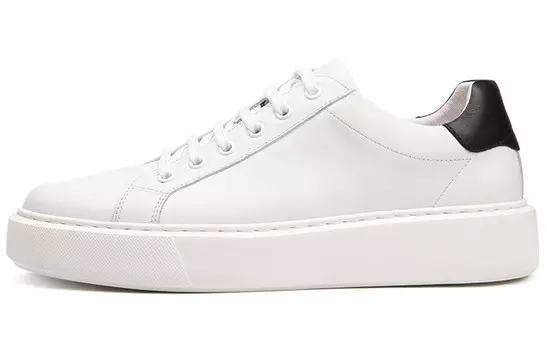 Кеды мужские, обувь для скейтбординга низкая черный/белый Satchi