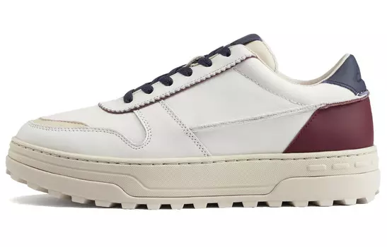 Кеды мужские, обувь для скейтбординга низкая Clarks, белый/темно-синий/красный