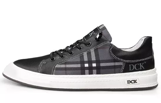 Кеды мужские, обувь для скейтбординга низкая Dck, черный