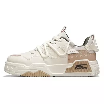 Кеды мужские, обувь для скейтбординга низкая Deerway, бежевый/хаки