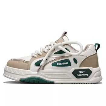 Кеды мужские, обувь для скейтбординга низкая Deerway, цвет Gray Black