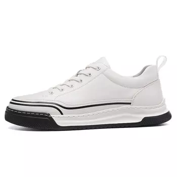 Кеды мужские, обувь для скейтбординга низкая Devanro, белый