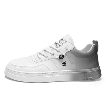 Кеды мужские, обувь для скейтбординга низкая Eastern Camel, белый/синий