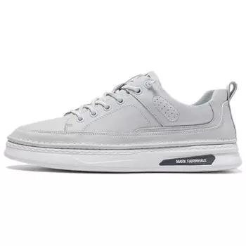 Кеды мужские, обувь для скейтбординга низкая Fairwhale, цвет White Gray