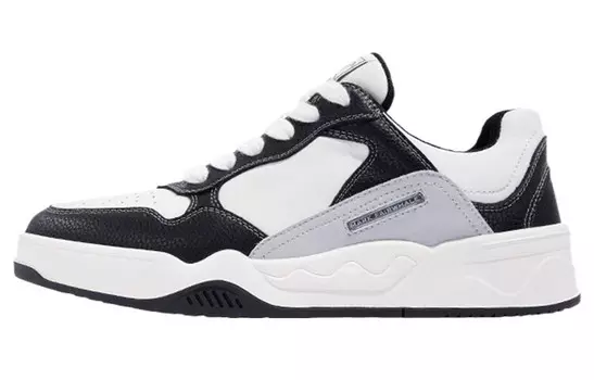 Кеды мужские, обувь для скейтбординга низкая Fairwhale, белый/черный