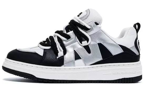 Кеды мужские, обувь для скейтбординга низкая Fairwhale, белый/черный