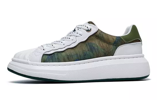 Кеды мужские, обувь для скейтбординга низкая Fairwhale, зеленый