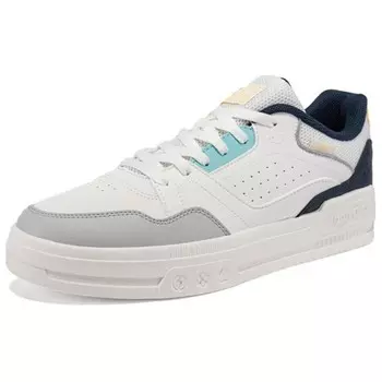 Кеды мужские, обувь для скейтбординга низкая Feather белый/чернильно-синий 361°