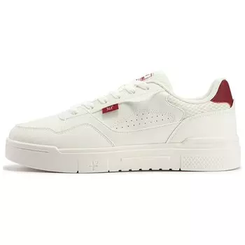 Кеды мужские, обувь для скейтбординга низкая Feather белый/черный вишневый 361°