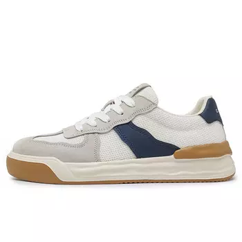 Кеды мужские, обувь для скейтбординга низкая G.N.Shijia, бежевый/коричневый