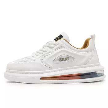 Кеды мужские, обувь для скейтбординга низкая G.N.Shijia, белый/синий