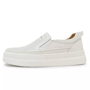 Кеды мужские, обувь для скейтбординга низкая G.N.Shijia, белый