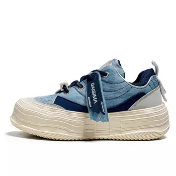 Кеды мужские, обувь для скейтбординга низкая Gaisima, черный