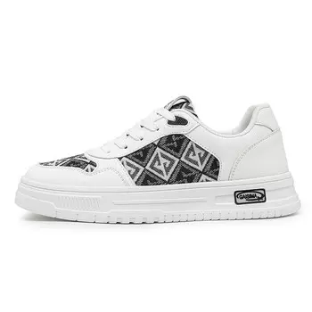 Кеды мужские, обувь для скейтбординга низкая Gaisima, белый/черный
