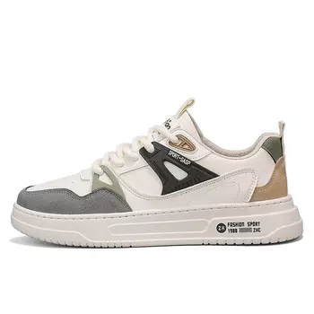 Кеды мужские, обувь для скейтбординга низкая Gertop, бежевый