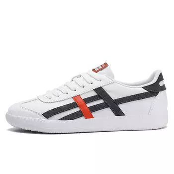 Кеды мужские, обувь для скейтбординга низкая Gnva, белый/синий/красный