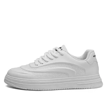 Кеды мужские, обувь для скейтбординга низкая Gong Niu Ju Ren, белый