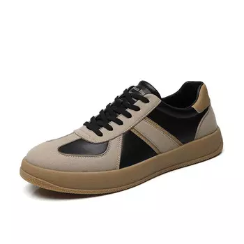 Кеды мужские, обувь для скейтбординга низкая Хаки/бежевый Oceania Roo