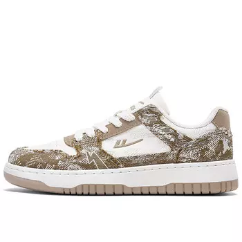 Кеды мужские, обувь для скейтбординга низкая хаки Warrior