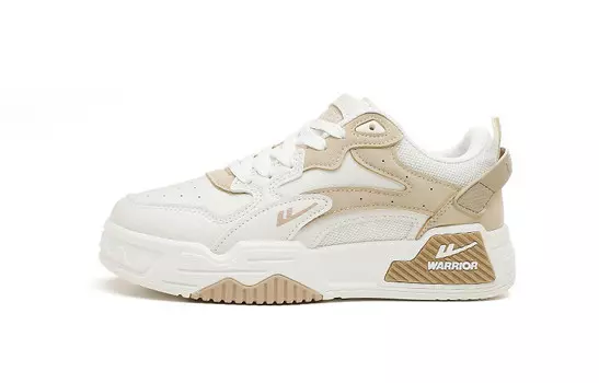 Кеды мужские, обувь для скейтбординга низкая хаки Warrior