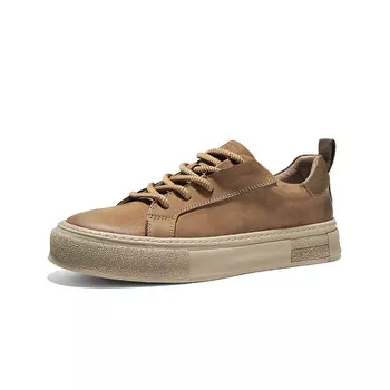 Кеды мужские, обувь для скейтбординга низкая Hautton Jeans, цвет Coffee