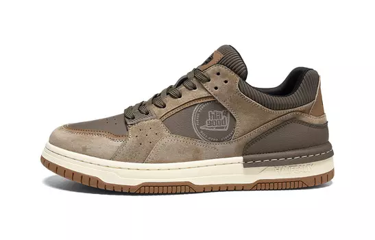 Кеды мужские, обувь для скейтбординга низкая Hla, коричневый