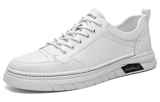 Кеды мужские, обувь для скейтбординга низкая Hla, белый