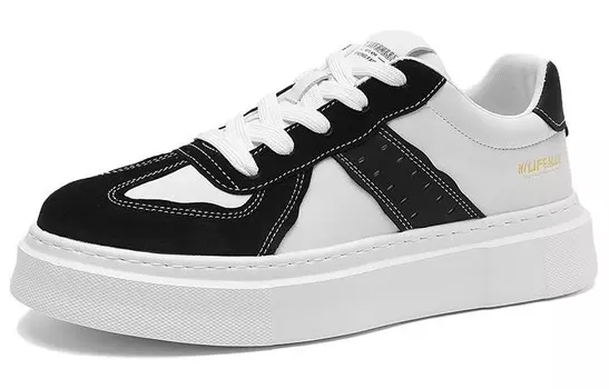 Кеды мужские, обувь для скейтбординга низкая Hla, черный/белый