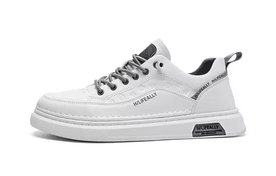 Кеды мужские, обувь для скейтбординга низкая Hla, черный/коричневый