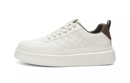 Кеды мужские, обувь для скейтбординга низкая Hla, цвет White/Apricot