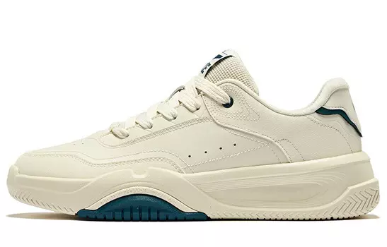 Кеды мужские, обувь для скейтбординга низкая хлопок белый цифры зеленый Erke