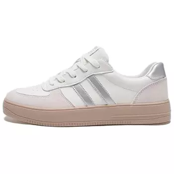 Кеды мужские, обувь для скейтбординга низкая Hotwind, цвет White Silver