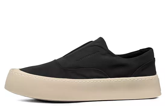 Кеды мужские, обувь для скейтбординга низкая Jiechu, черный