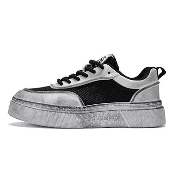 Кеды мужские, обувь для скейтбординга низкая Jkem, черный