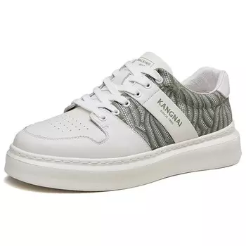 Кеды мужские, обувь для скейтбординга низкая Kangnai, цвет Black Gray