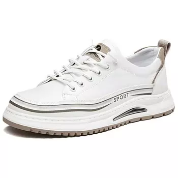 Кеды мужские, обувь для скейтбординга низкая Kangnai, белый