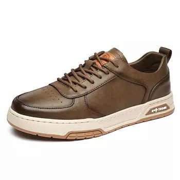 Кеды мужские, обувь для скейтбординга низкая коричневый Kaiser