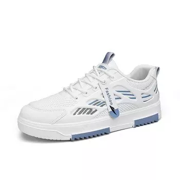 Кеды мужские, обувь для скейтбординга низкая Kuding, цвет White Gray