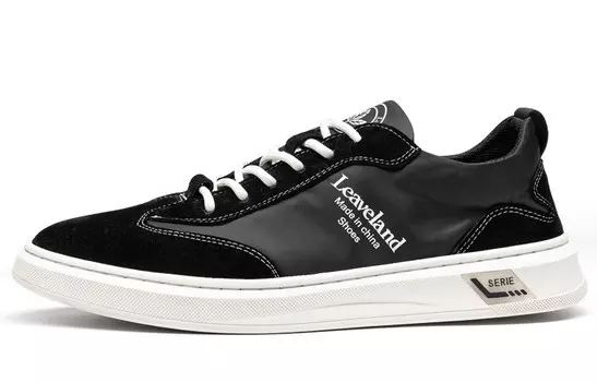 Кеды мужские, обувь для скейтбординга низкая Leaveland, серый